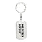 Soldier's Cousin - Luxury Dog Tag Keychain