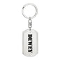 Dewey - Luxury Dog Tag Keychain