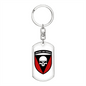 72nd Mechanized Brigade (Ukraine) v2 - Luxury Dog Tag Keychain