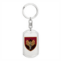 46th Air Assault Brigade (Ukraine) - Luxury Dog Tag Keychain