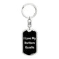 Love My Northern Rosella v2 - Luxury Dog Tag Keychain