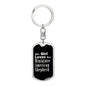 Miniature American Shepherd v2 - Luxury Dog Tag Keychain