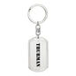 Thurman - Luxury Dog Tag Keychain