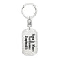 German Shepherd's Home - Luxury Dog Tag Keychain