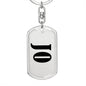 Jo v01 - Luxury Dog Tag Keychain