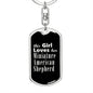 Miniature American Shepherd v2 - Luxury Dog Tag Keychain