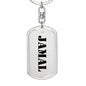 Jamal - Luxury Dog Tag Keychain