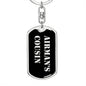 Airman's Cousin v2 - Luxury Dog Tag Keychain