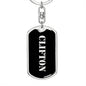 Clifton v3 - Luxury Dog Tag Keychain