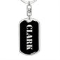 Clark v3 - Luxury Dog Tag Keychain