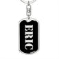Eric v3 - Luxury Dog Tag Keychain