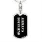 Airman's Boyfriend v2 - Luxury Dog Tag Keychain