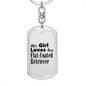 Flat-Coated Retriever - Luxury Dog Tag Keychain