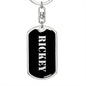 Rickey v3 - Luxury Dog Tag Keychain