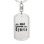 Cymric - Luxury Dog Tag Keychain
