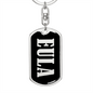 Eula v02 - Luxury Dog Tag Keychain
