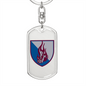 45th Air Assault Brigade (Ukraine) - Luxury Dog Tag Keychain