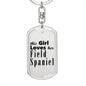 Field Spaniel - Luxury Dog Tag Keychain