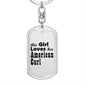 American Curl - Luxury Dog Tag Keychain