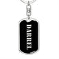 Darrel v3 - Luxury Dog Tag Keychain