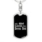 Devon Rex v2 - Luxury Dog Tag Keychain