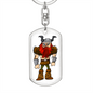 Viking 04 - Luxury Dog Tag Keychain
