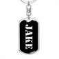 Jake v3 - Luxury Dog Tag Keychain