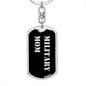 Military Mom v2 - Luxury Dog Tag Keychain