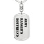 Army Ranger's Boyfriend - Luxury Dog Tag Keychain