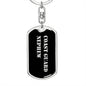 Coast Guard Nephew v2 - Luxury Dog Tag Keychain