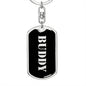 Buddy v3 - Luxury Dog Tag Keychain