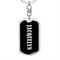 Jacquelyn v02 - Luxury Dog Tag Keychain