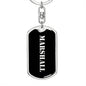 Marshall v3 - Luxury Dog Tag Keychain