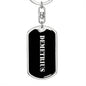 Demetrius v3 - Luxury Dog Tag Keychain