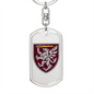 80th Air Assault Brigade (Ukraine) - Luxury Dog Tag Keychain