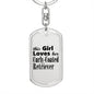 Curly-Coated Retriever - Luxury Dog Tag Keychain