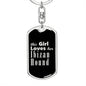 Ibizan Hound v2 - Luxury Dog Tag Keychain