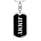 Jimmy v3 - Luxury Dog Tag Keychain