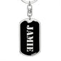 Jamie v3 - Luxury Dog Tag Keychain