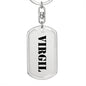 Virgil - Luxury Dog Tag Keychain
