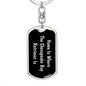 Chesapeake Bay Retriever's Home v2 - Luxury Dog Tag Keychain