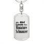 Miniature Schnauzer - Luxury Dog Tag Keychain