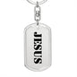 Jesus - Luxury Dog Tag Keychain
