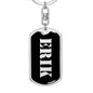 Erik v3 - Luxury Dog Tag Keychain