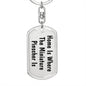 Miniature Pinscher's Home - Luxury Dog Tag Keychain