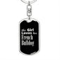 French Bulldog v2 - Luxury Dog Tag Keychain