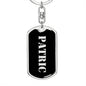 Patrick v3 - Luxury Dog Tag Keychain