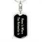 Rottweiler's Home v2 - Luxury Dog Tag Keychain
