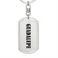 Guadalupe v01 - Luxury Dog Tag Keychain