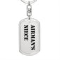 Airman's Niece - Luxury Dog Tag Keychain